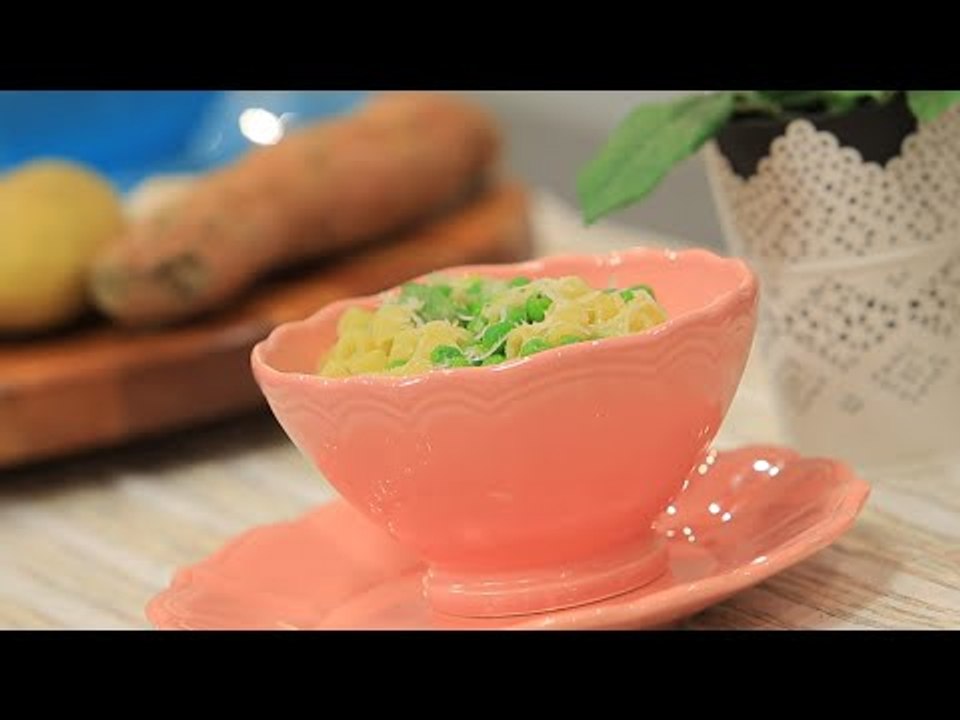 مكرونة بالصوص الأبيض و النعناع | أماني رفعت