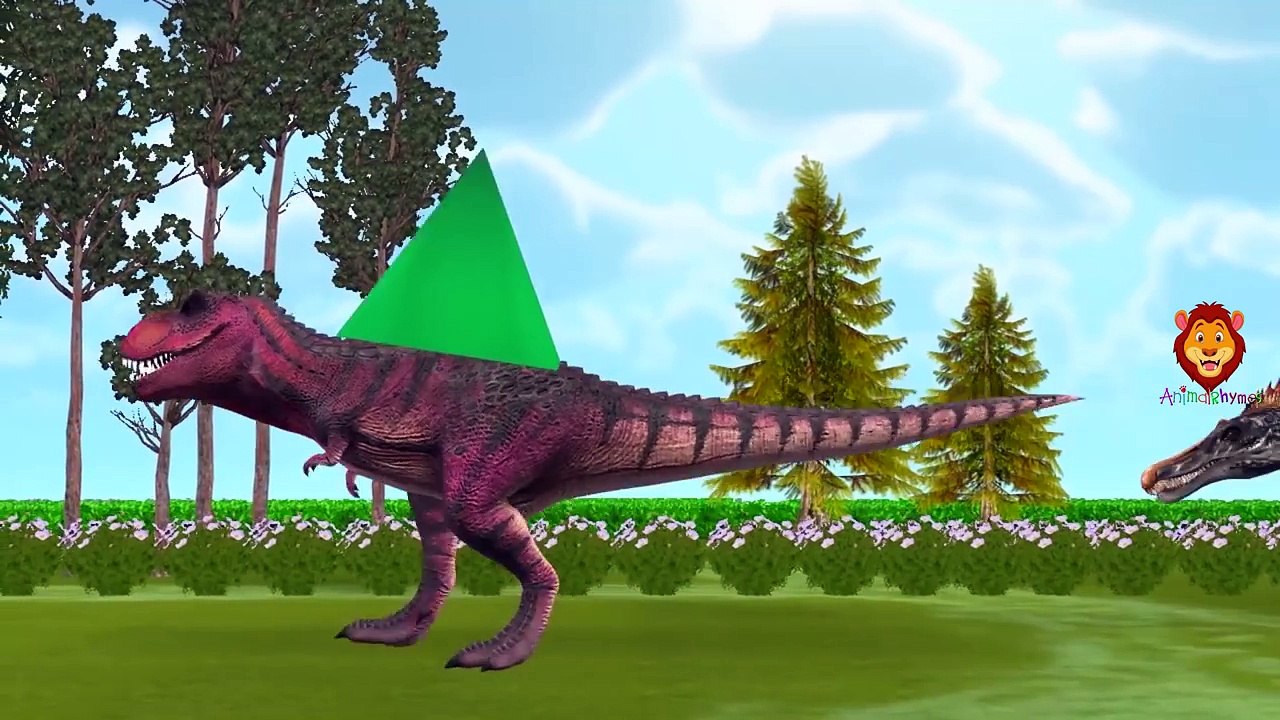 Learn Numbers With Dinosaurs | Learning Shapes With Dinosaurs | 123 Song | Shape Song