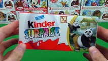 Kung Fu Panda 3 Kinder Surprise Eggs Unboxing - Kung Fu Panda Movie Surprise Toys