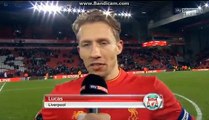 Lucas & Divock Origi Interview - Liverpool 2-0 Leeds United - League Cup QF - 29/11/16