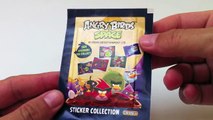 Angry birds stickers collection unboxing - lababymusica