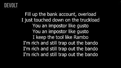 Quavo - Trapstar 🎤 | Full Lyrics On Screen