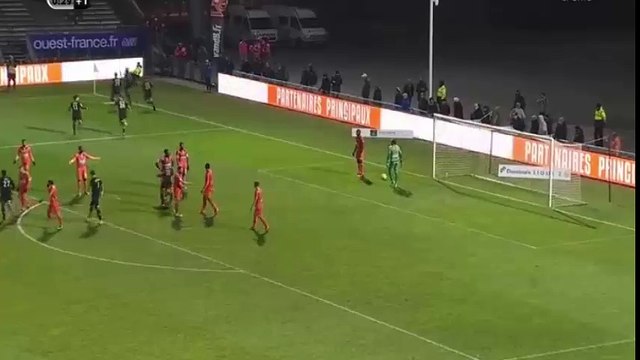 Stade Lavallois 0-1 RAcing Club de Lens - Tous Les Buts - 29.11.2016