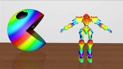 Learning Colors with 3D Pacman Transformers - HEROKIDS TV