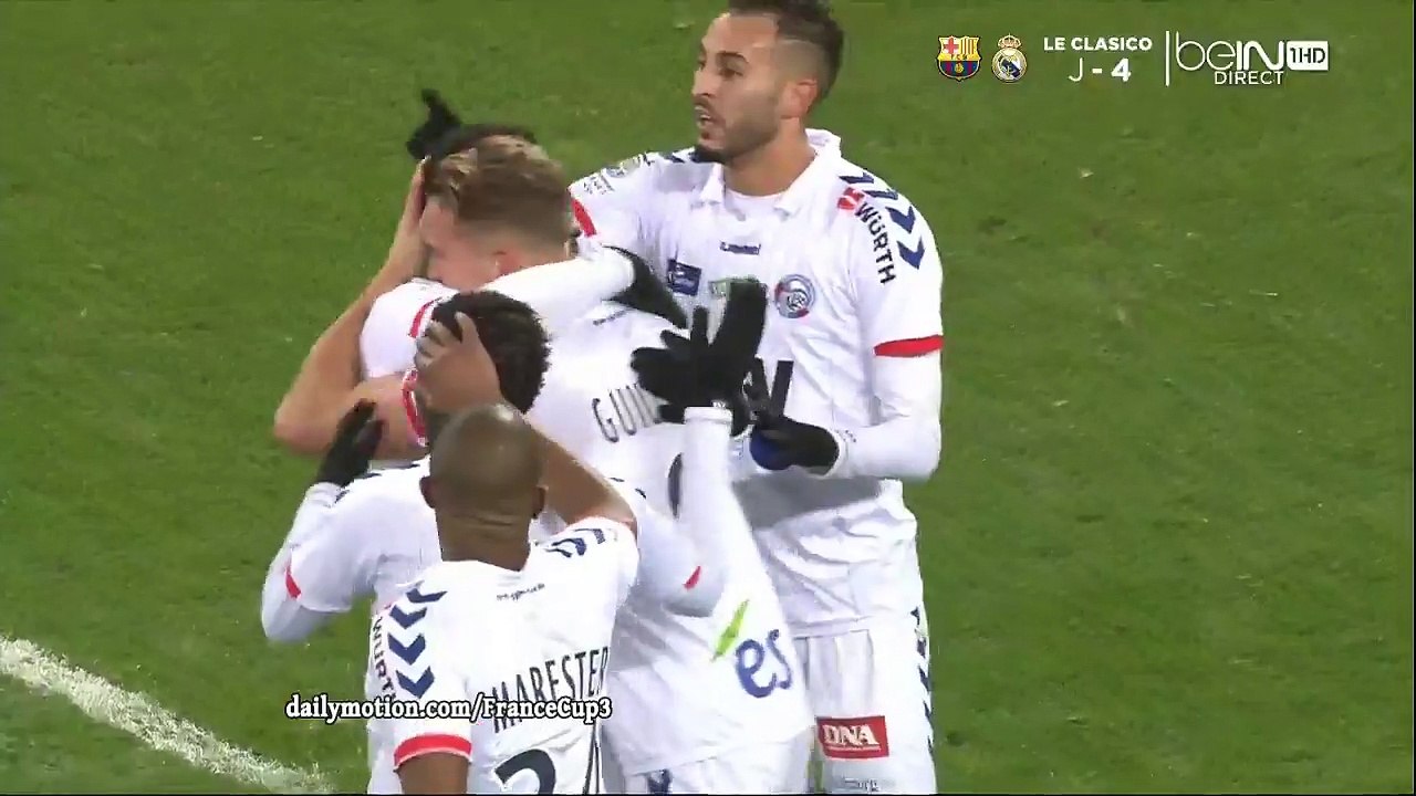 All Goals & Highlights HD - Le Havre 0-1 Strasbourg - 29.11.2016