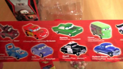 Cars Gift Set Box with candy & Super Surprise Egg