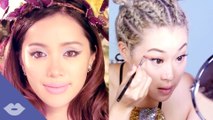 Beauty Newbies Try Michelle Phan's Butterfly Kisses Look