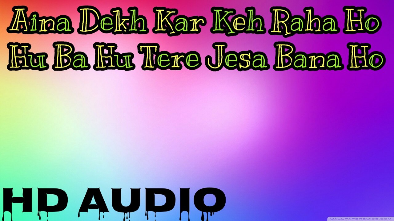 Aina Dekh Kar Keh Raha Ho Hu Ba Hu Tere Jesa Bana Ho || Top Kalam |||