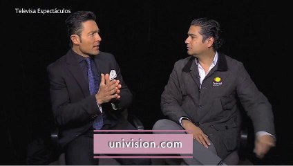 FERNANDO COLUNGA líder de la actuación sobre Eladio con Mario Manjarrez Univisión 281116