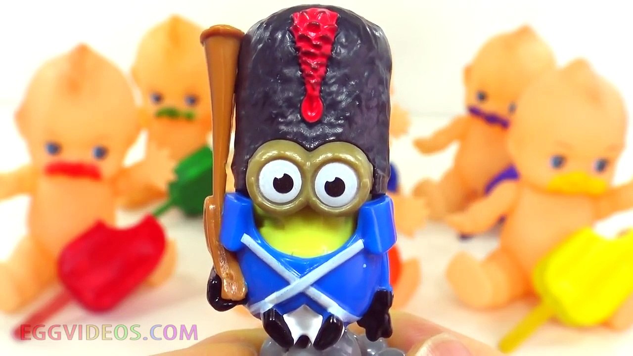 Learn Colors Play Doh Rainbow Popsicles Ice Cream Paint Baby Doll Finger Family Nursery Rhymes