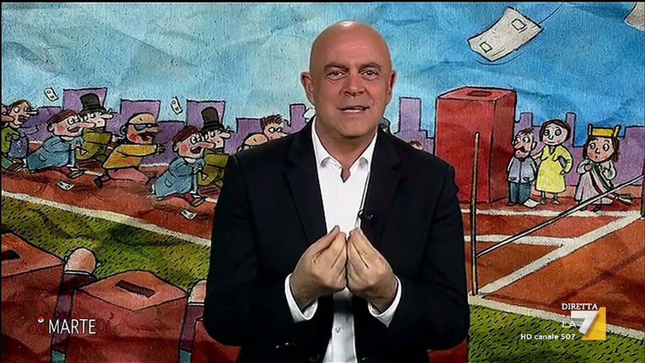 La copertina di Maurizio Crozza del 29 novembre 2016