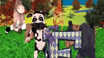 Wild Animals Finger Family Rhymes Song - Learn Wild Animals Names and Sounds For Children