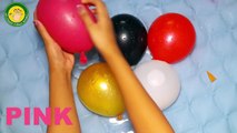 Wet Balloons Finger Family | Learn Colors With Wet Balloons | Color Balloons Finger Family