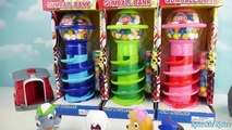 Candy Preschool Toys Teach Colors and Counting for kids with Paw Patrol Gumball Slime, PJ Masks