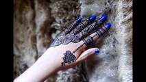 Easy DIY Henna: Best and Beautiful latest modern stylish mehndi design Tutorial for eid 2017