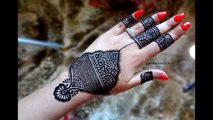 DIY Henna: Beautiful intricate latest arabic mehndi design tutorial for diwali and eid