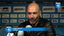Cédric Daury après la victoire 2-0 face à Nîmes