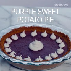 Purple Sweet Potato Pie