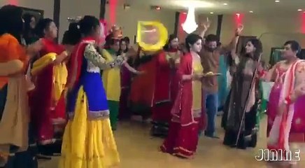 Indian Punjabi Wedding Jago Celebration - Song Dance Jago Aayi Aa Malkit Singh Jago Aaya