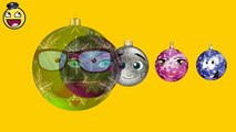 Funny Videos | 2D Christmas Ball Finger Family Video | Preschool Rhymes