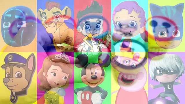 PJ Masks Game - Play Doh Surprise Cups PJ Masks, Paw Patrol, Peppa Pig, Mickey Mouse, Bubble Guppies