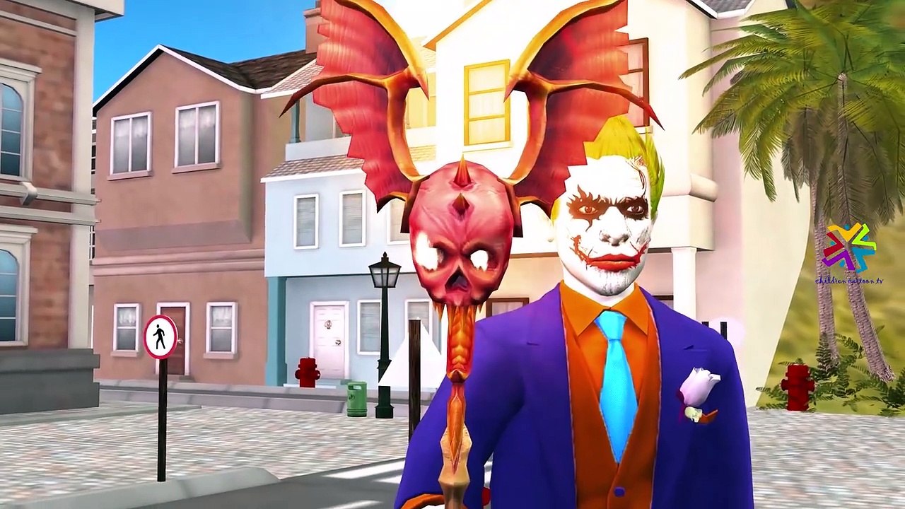 Venom Joker Fun Pranks | SuperHeroes Lilliputs | Spiderman Banana Car | Hulk Finger Family Rhymes