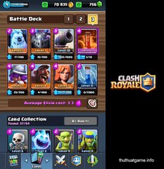 [Clash Royale] The Hog Rider Deck to Legend Arena