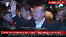 Erdoğan Şehit Evinde Abdest Aldı, Sosyal Medya Yıkıldı