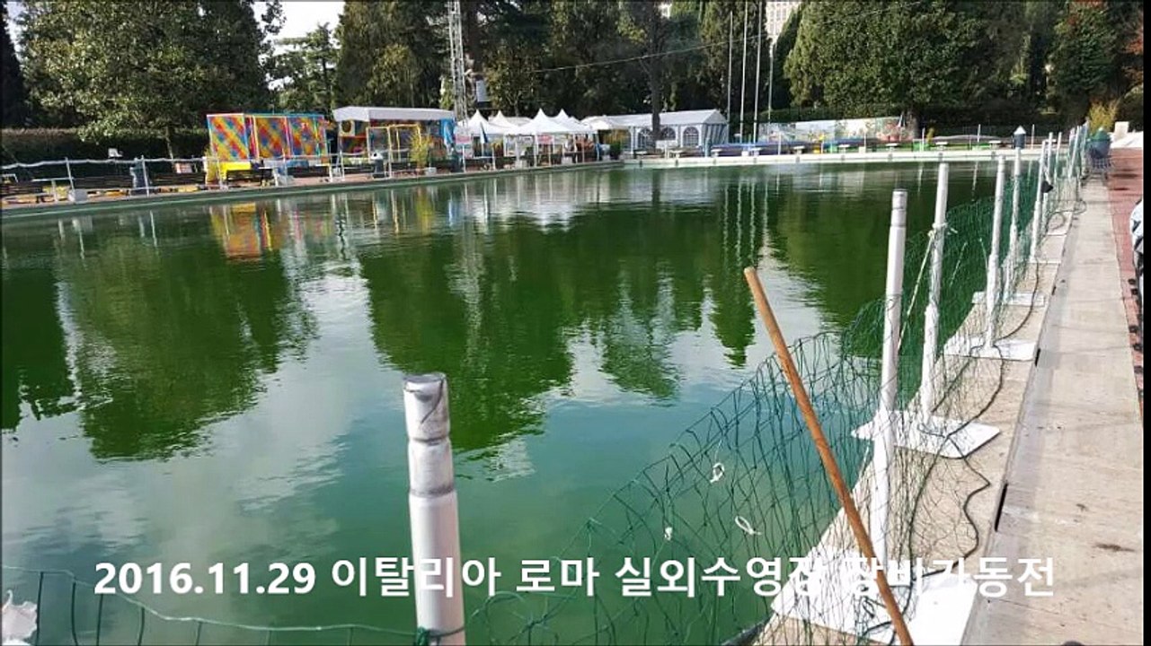 Italy_roma_swimpool algae remove