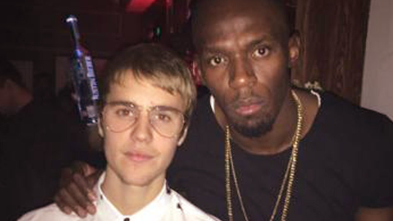 Usain Bolt Parties With Justin Bieber and Liam Payne In London