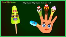 Ice Cream Finger Family Nursery Rhyme | Ice Cream Family Children Nursery Rhymes