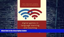Download Hayo Reinders Digital Games in Language Learning and Teaching (New Language Learning and