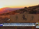Parck honoring 19 fallen Granite Mountain hotshots set to open