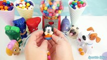 PJ Masks Gumball machine candy dispenser for children learn colors slime gum ball bank toys