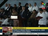 Pdte. de la Duma rusa: Fidel es el ejemplo de un verdadero patriota