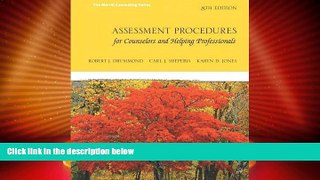 Price Assessment Procedures for Counselors and Helping Professionals (8th Edition) (Merrill