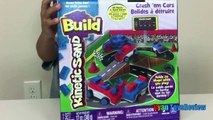 Kinetic Sand Build Crash Em Cars Play Set Toys For Kids Ryan ToysReview