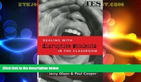 Price Dealing with Disruptive Students in the Classroom Paul Cooper For Kindle