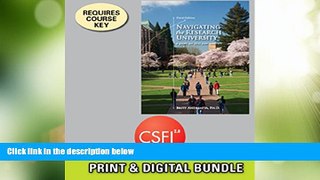 Price Bundle: Navigating the Research University: A Guide for First-Year Students, 3rd + CSFI, 1
