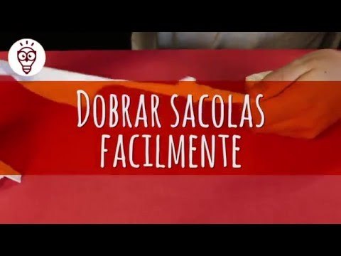 Fika Dika - Dobrar sacolas facilmente