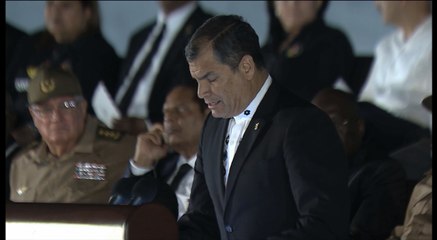 Rafael Correa Rinde Homenaje a Fidel Castro: 'Su Legado Trascenderá el Tiempo' 🇨🇺