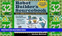 Best Price Robot Builder s Sourcebook : Over 2,500 Sources for Robot Parts Gordon McComb On Audio