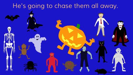 Fun Halloween Song for Kids 🎃 | Sing Along with A.J. Jenkins
