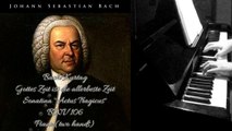 Bach/Kurtag - Sonatina Actus Tragicus BWV 106 - Piano (2 hands)