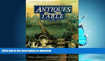 FAVORITE BOOK  Antiques for the Table: A Complete Guide to Dining Room Accessories for Collecting