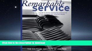 READ  Remarkable Service: A Guide to Winning and Keeping Customers for Servers, Managers, and