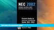 Best Price 2002 NEC Commercial and Industrial Pocket Guide (National Electrical Code(Nec) Pocket