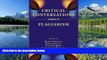 FAVORIT BOOK Critical Conversations about Plagiarism (Lenses on Composition Studies)  BOOOK ONLINE