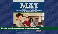 Buy NOW MAT Exam Prep Team MAT Exam Study Guide: Test Prep and Practice Test Questions for the
