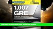 Best Price Princeton Review 1,007 GRE Practice Questions, 4th Edition (Graduate School Test